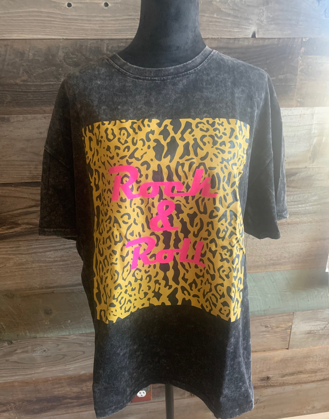 Rock & Roll Leopard T-Shirt