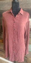 Load image into Gallery viewer, Maroon Washed Long Sleeve
