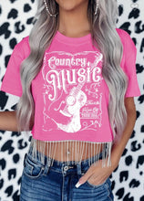 Load image into Gallery viewer, Rhinestone Country Music Tee
