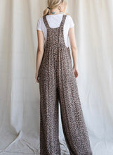 Load image into Gallery viewer, Leopard Print Overalls
