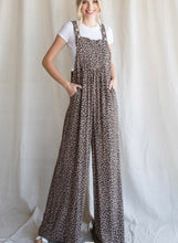 Load image into Gallery viewer, Leopard Print Overalls
